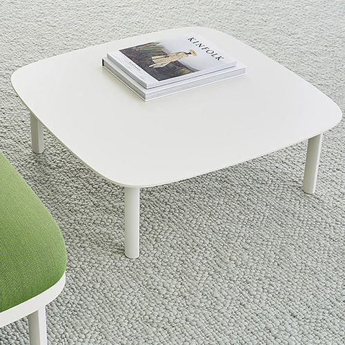 Table basse contemporaine - SUM - Ophelis - en métal / avec piètement en métal / carrée