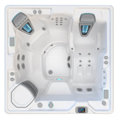 Spa hors-sol - ARIA™ - HotSpring® Spas - carré / 5 places / en acrylique