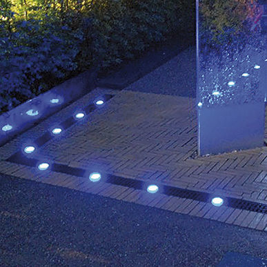Spot de sol - LightPoint - ACO Building Drainage - à LED / rond / IP67