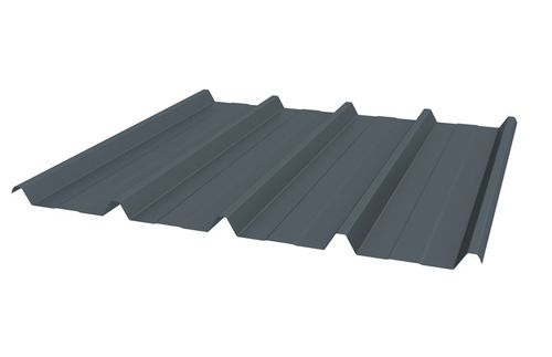 Couverture de toit en tôle - JI 40-250-1000 - Joris Ide - nervurée