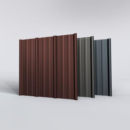 Couverture en plaques en acier - JI 45-333-1000 - Joris Ide - en tôle d'acier / en acier galvanisé / aspect métal