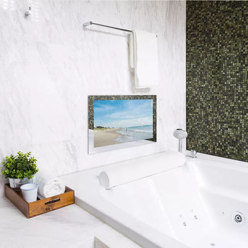 Miroir TV mural - TW2202 - HYMAGE - contemporain / rectangulaire / couleur personnalisable