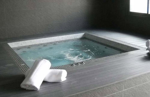 Spa encastrable - PLAZZA - Clairazur - carré / 6 places / en mosaïque