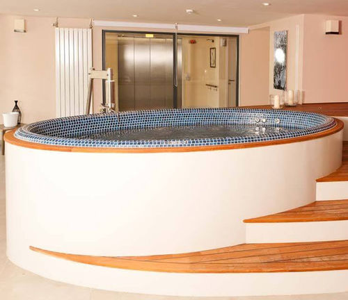 Spa encastrable - ELLIPSE - Clairazur - ovale / 7 places / en mosaïque