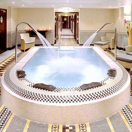 Spa encastrable - Hydrospa III - Clairazur - autres formes / 10 places / en mosaïque