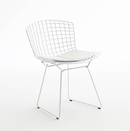Chaise contemporaine - 1952 - Knoll international - d'extérieur / en plastique / en acier