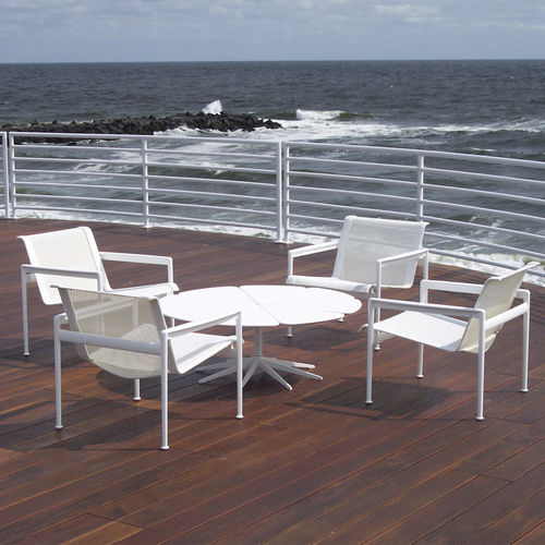 Table basse contemporaine - PETAL® - Knoll international - en polyuréthane / en nylon / en aluminium