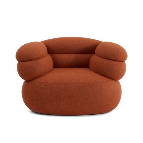 Fauteuil contemporain - BIBONI - Knoll international - en tissu / en polyuréthane / en polyester