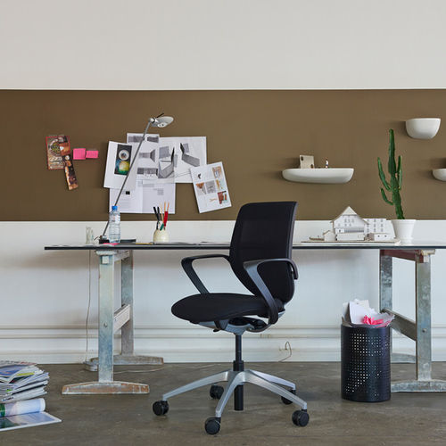 Chaise de bureau contemporaine - 313 - Stoll Giroflex - d'intérieur / en tissu / en cuir