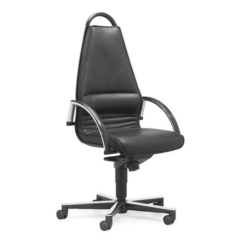 Chaise de bureau contemporaine - 44 - Stoll Giroflex - d'intérieur / en cuir / tapissée