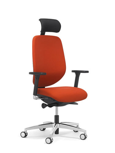 Fauteuil de bureau contemporain - 353 - Stoll Giroflex - en tissu / inclinable / avec repose-tête