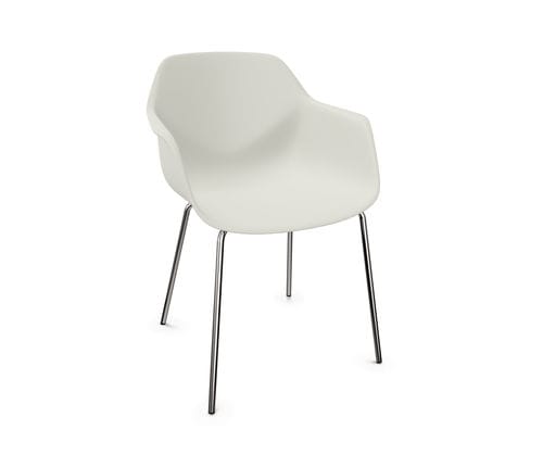 Chaise contemporaine - FOURME&reg; 44 - Four Design - d'intérieur / en bio-composite / avec piètement en bois