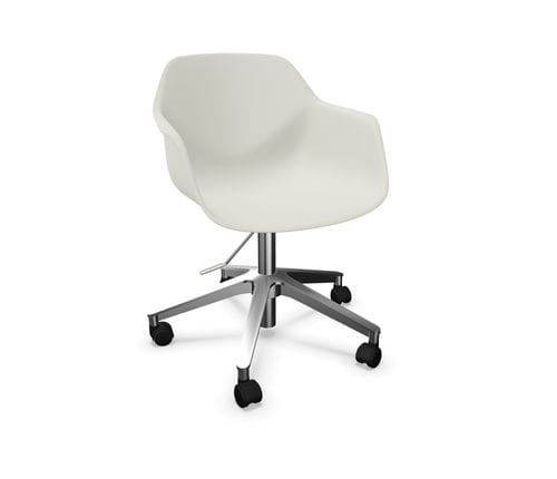 Chaise visiteur contemporaine - FOURME&reg; 66 - Four Design - d'intérieur / en aluminium / en polypropylène