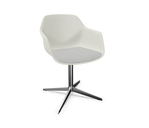 Chaise visiteur contemporaine - FOURME&reg; 99 - Four Design - d'intérieur / en tissu / en chrome