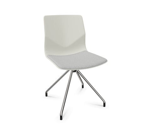 Chaise visiteur contemporaine - FOURSURE&reg;11 - Four Design - d'intérieur / en polypropylène / tapissée
