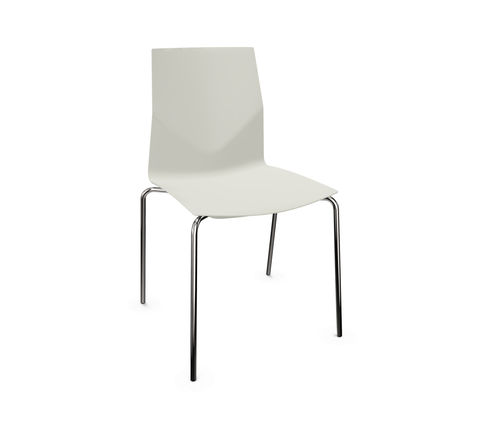 Chaise contemporaine - FOURCAST&reg;2 FOUR - Four Design - d'intérieur / en tissu / en chêne