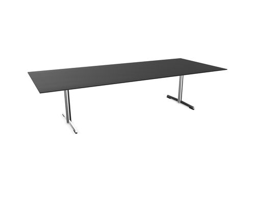 Table de conférence contemporaine - FOUR&reg;MAT - Four Design - en MDF / en HPL / avec piètement en aluminium
