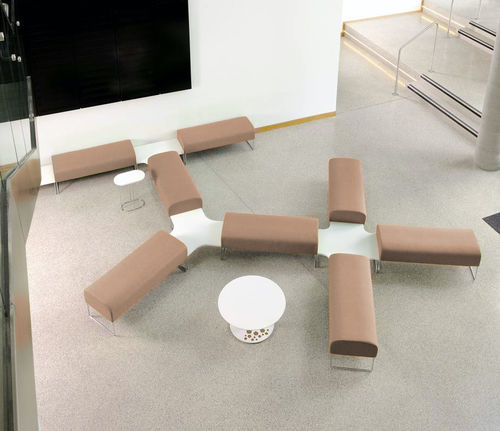 Banquette modulable - TOUCH - Four Design - contemporaine / en tissu / pour établissement public