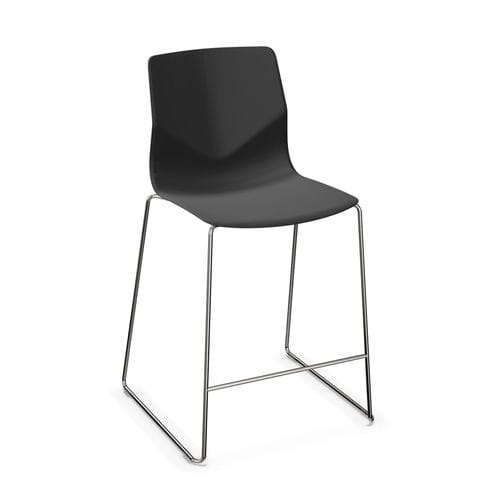 Chaise de bar contemporaine - FOURSURE&reg; 90/105 ECO - Four Design - d'intérieur / en acier / en polypropylène