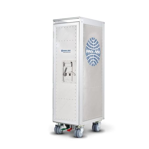 Chariot de service - RIVET ROCKER_NEW PAN AM - bordbar design GmbH - professionnel / personnalisable / en aluminium anodisé