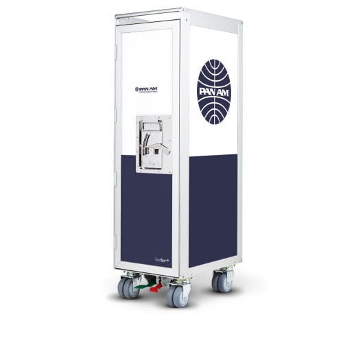 Chariot de service - BORDBAR_NEW PAN AM JETSET - bordbar design GmbH - professionnel / personnalisable / en aluminium anodisé
