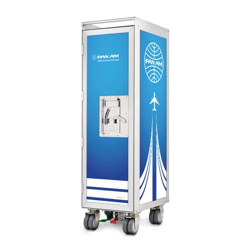 Chariot de service - BORDBAR_NEW PAN AM TAKE-OFF - bordbar design GmbH - professionnel / personnalisable / en aluminium anodisé