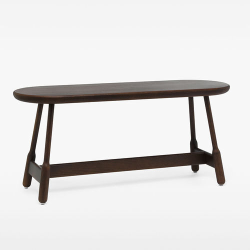 Banc contemporain - ALBERT  - Massproductions - en chêne / en noyer / en hêtre