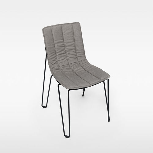 Chaise contemporaine - TIO - Massproductions - d'extérieur / d'intérieur / en métal