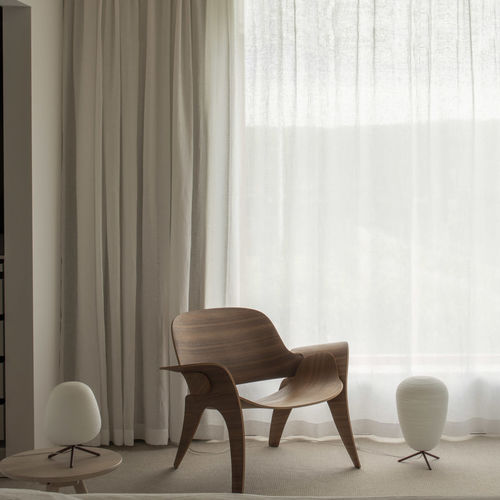 Fauteuil contemporain - ROSE - Massproductions - en chêne / en noyer / en érable