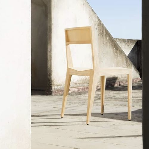Chaise contemporaine - #3 - MYKILOS - d'intérieur / en frêne / en hêtre