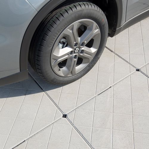 Dallage en béton - PARDAK®80 - Zoontjens - pour parking / texturé / carrossable