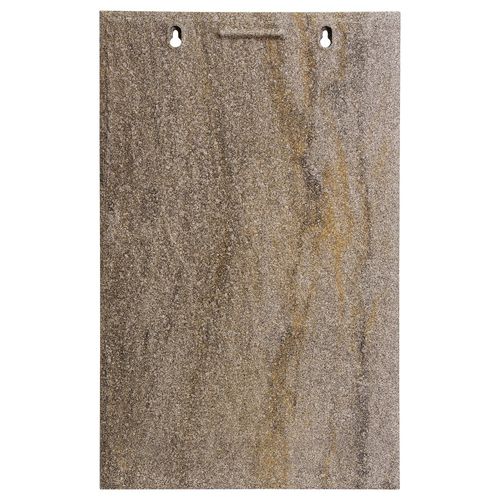 Tuile plate simple - A00163 - Ardogres - plate / en terre cuite / grise