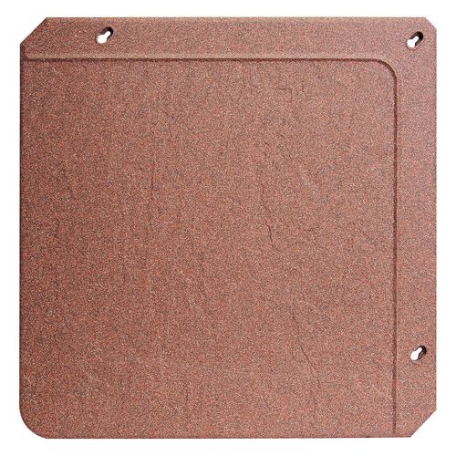 Tuile plate - A00213 - Ardogres - en terre cuite / rouge / colorée