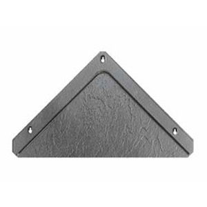 Tuile plate - Ardogres - en terre cuite / petit moule / grise