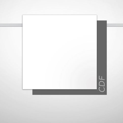 Tableau magnétique - S-260 120 W/G - Adeco - blanc / effaçable / à écrire