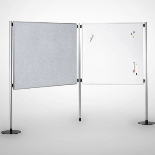 Tableau magnétique - O-294 220 - Adeco - blanc / sur pied / professionnel