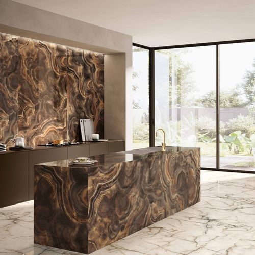 Carrelage en grès cérame - GEMSTONE - Versace Ceramics - mat / brillant / d'intérieur