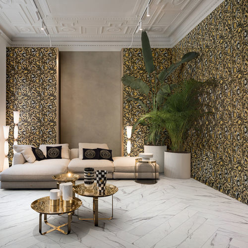 Carrelage en grès cérame - MANIFESTO - Versace Ceramics - d'intérieur / de salle de bain / de salon