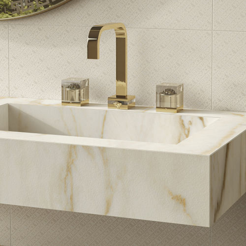 Mélangeur de vasque - PF60011334 - Versace Ceramics - à poser / en métal / de salle de bain