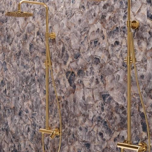 Pommeau de douche encastré - 0013171 - Versace Ceramics - rond / pluie / professionnel