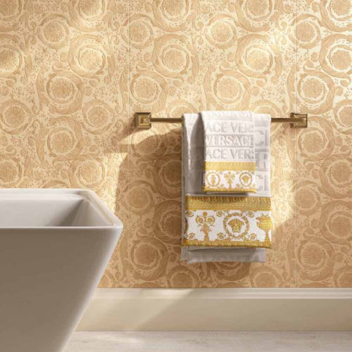 Porte-serviettes 1 barre - G9102435 - Versace Ceramics - mural / en métal