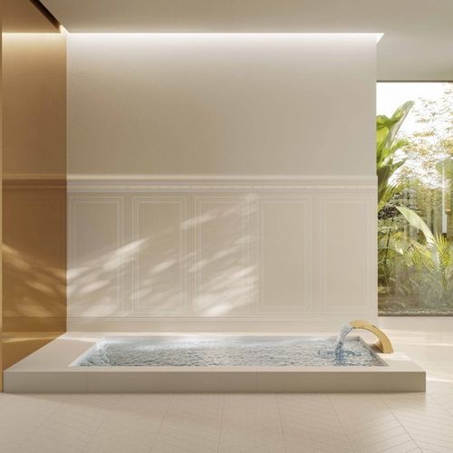 Carrelage en céramique - LA GRECA SIGNATURE - Versace Ceramics - mat / d'intérieur / de salle de bain