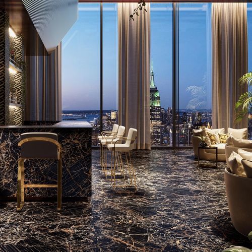 Carrelage en marbre - MAXIMVS 12 - Versace Ceramics - mat / brillant / d'intérieur