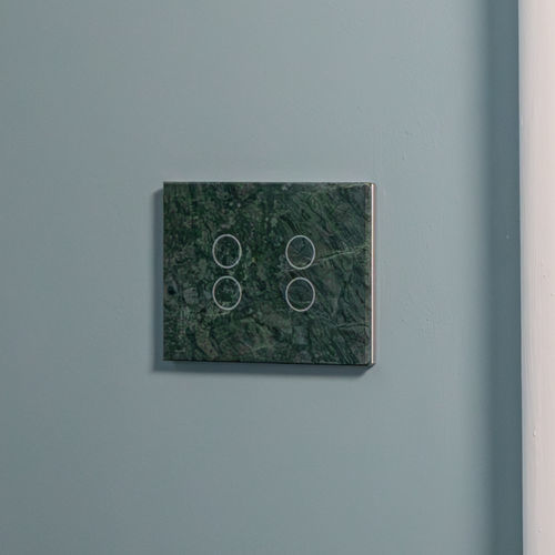 Interrupteur tactile - Vitrum Design - encastré / en verre / contemporain