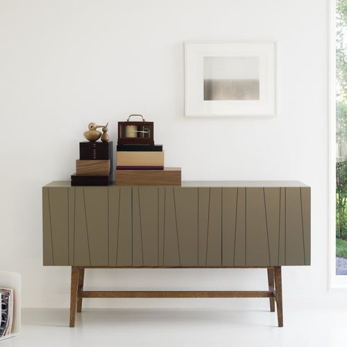Buffet sur pieds hauts - VASS 40:135 STAND - Asplund - contemporain / en chêne / en MDF laqué