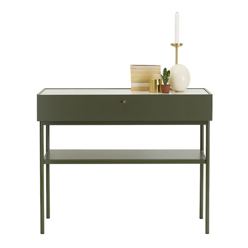 Console contemporaine - LUC 100 - Asplund - en chêne / en MDF laqué / en marbre