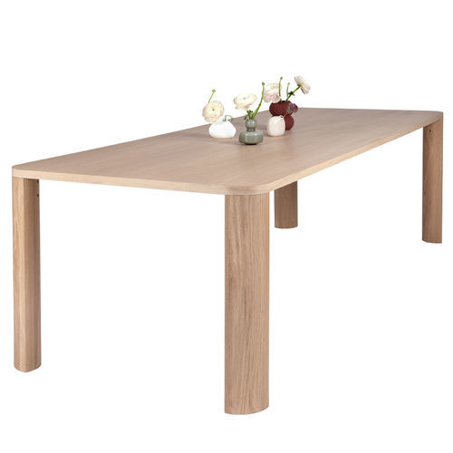 Table à manger contemporaine - MOCI - Asplund - plaquée bois / en chêne blanc / en chêne naturel