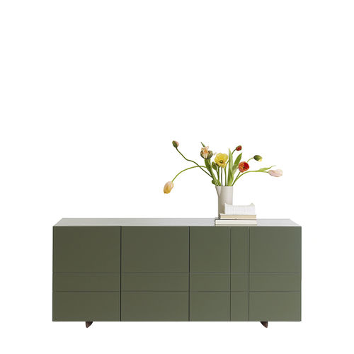 Buffet contemporain - KILT - Asplund - en chêne / en MDF laqué / avec tiroirs