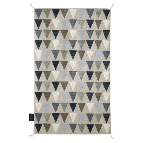 Tapis contemporain - MINI FLAG - Asplund - à motif / en laine / rectangulaire