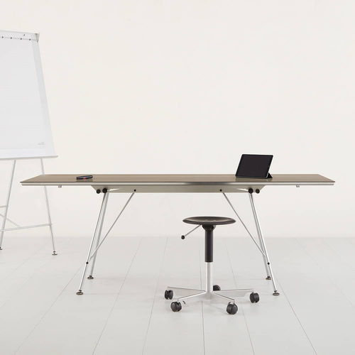 Table de travail contemporaine - UNIKLAPP - Atelier Alinea - en stratifié / en chêne / en bouleau